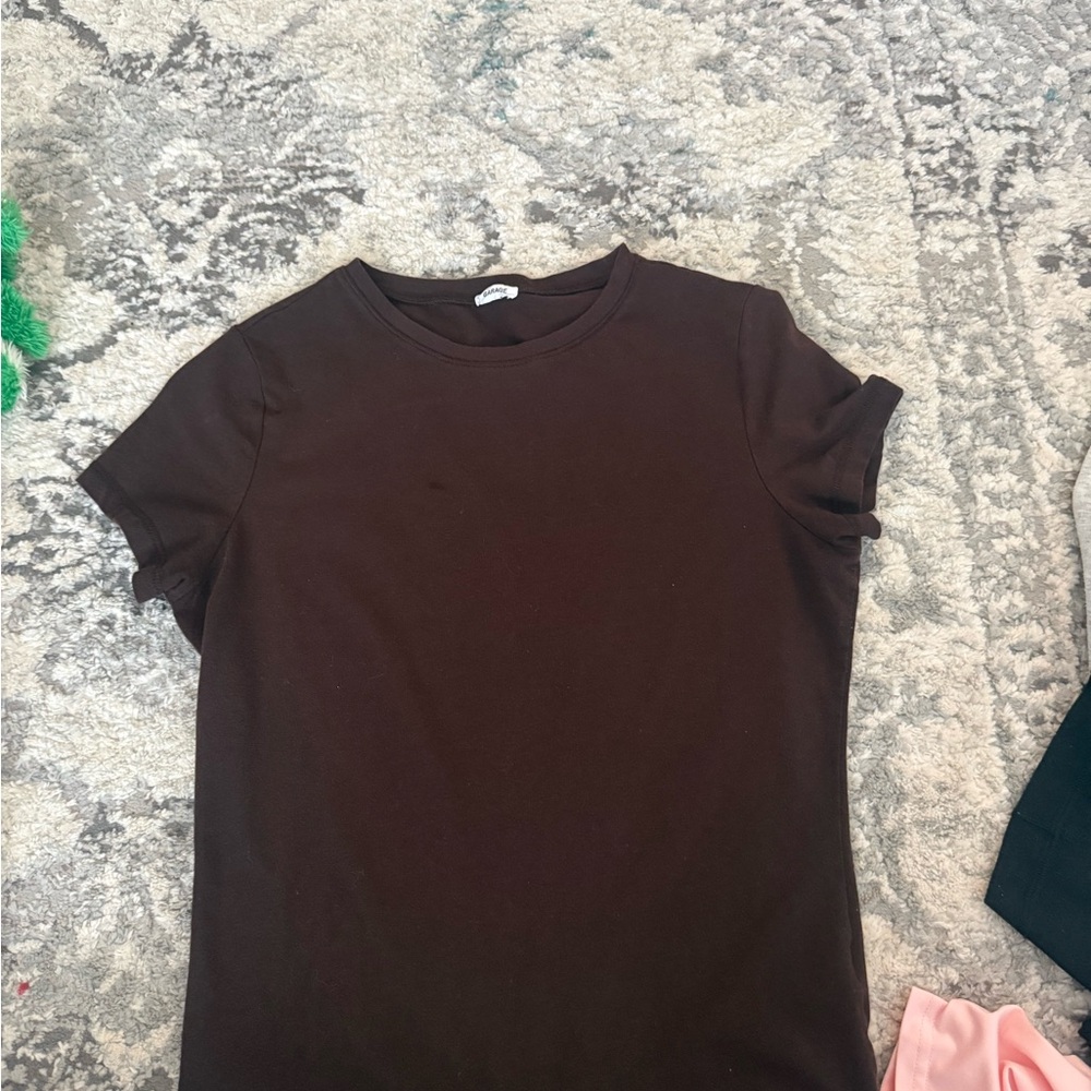 Garage Dark Brown Tee